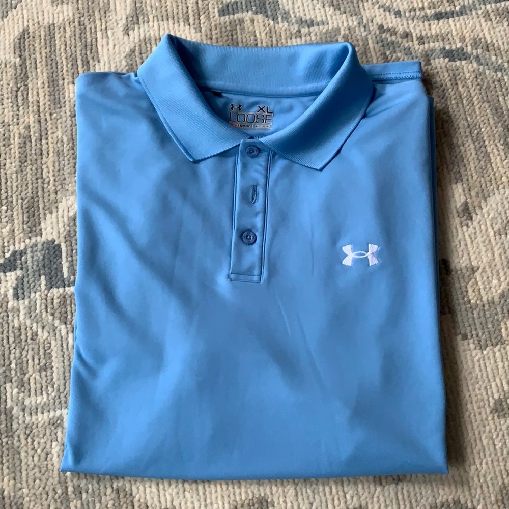 Under Armour Loose Fit, Heat Gear Golf Polo